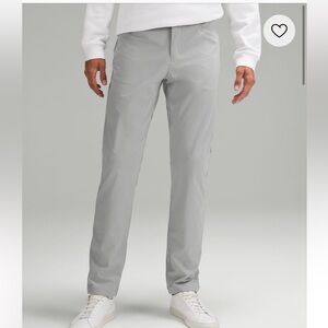 Lululemon ABC classic fit 5 pocket pant silver drop 33x31